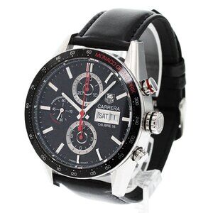 TAG HEUER Carrera CV2A1F Day date black Dial Automatic Men's Watch_863808